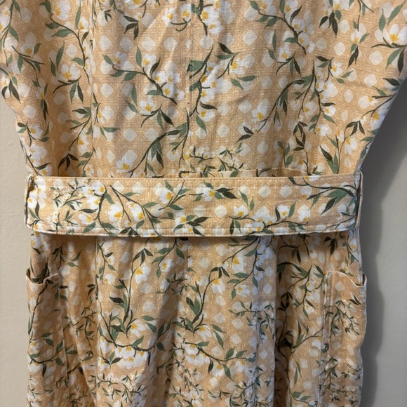 Draper James Yellow Floral Midi Dress - Picture 7 of 13